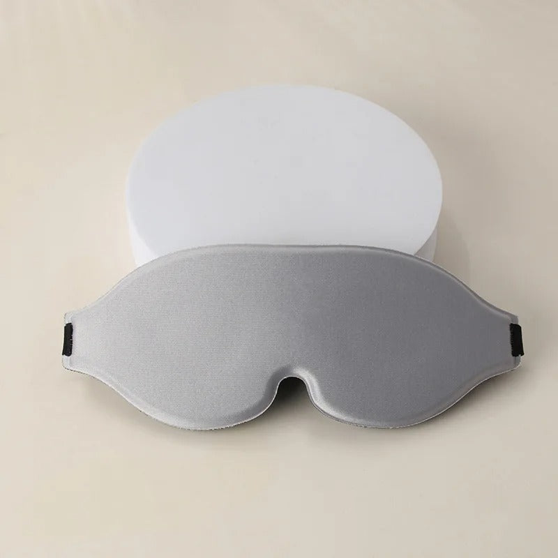 [DreamEase] 3D Sleep Mask – Eye Mask for Sleeping, Block Out Light, Ultra Soft for Women & Men, Travel, Nap & Bedtime Use
