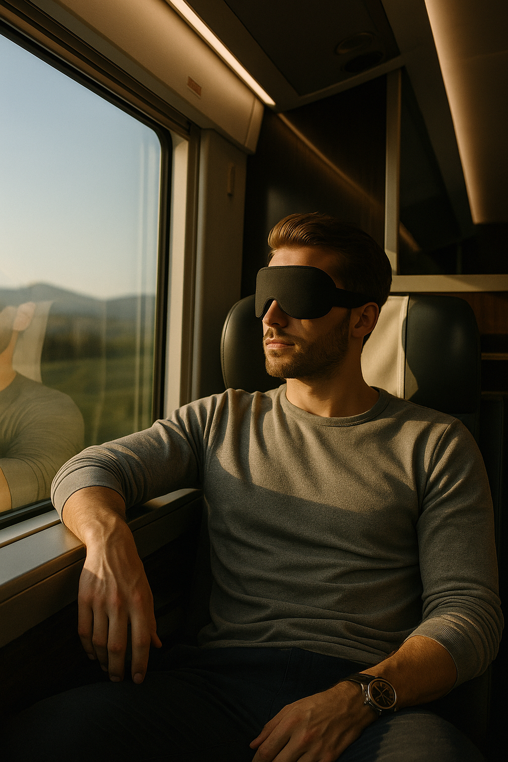 [DreamEase] 3D Sleep Mask – Eye Mask for Sleeping, Block Out Light, Ultra Soft for Women & Men, Travel, Nap & Bedtime Use