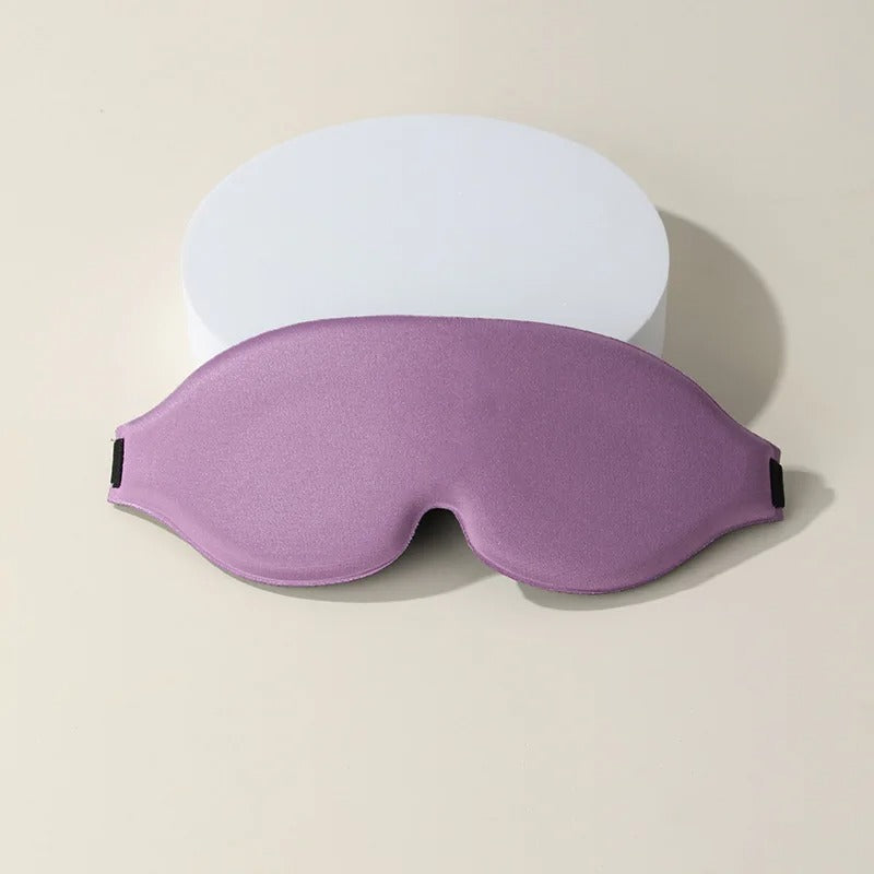 [DreamEase] 3D Sleep Mask – Eye Mask for Sleeping, Block Out Light, Ultra Soft for Women & Men, Travel, Nap & Bedtime Use